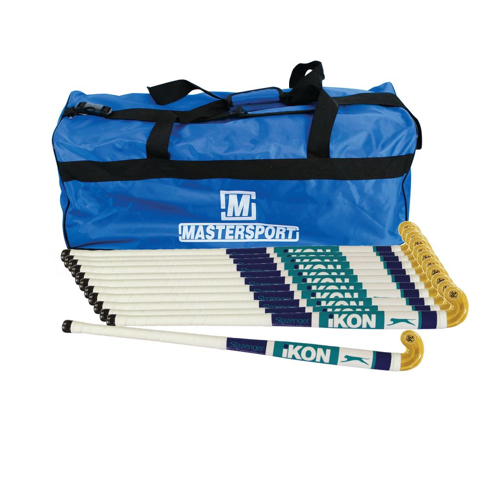 SLAZENGER IKON HOCKEY STICK 36-", BAG OF 12