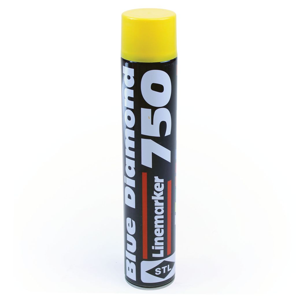 LINE MARKING SPRAY PAINT 750ML, YELLOW