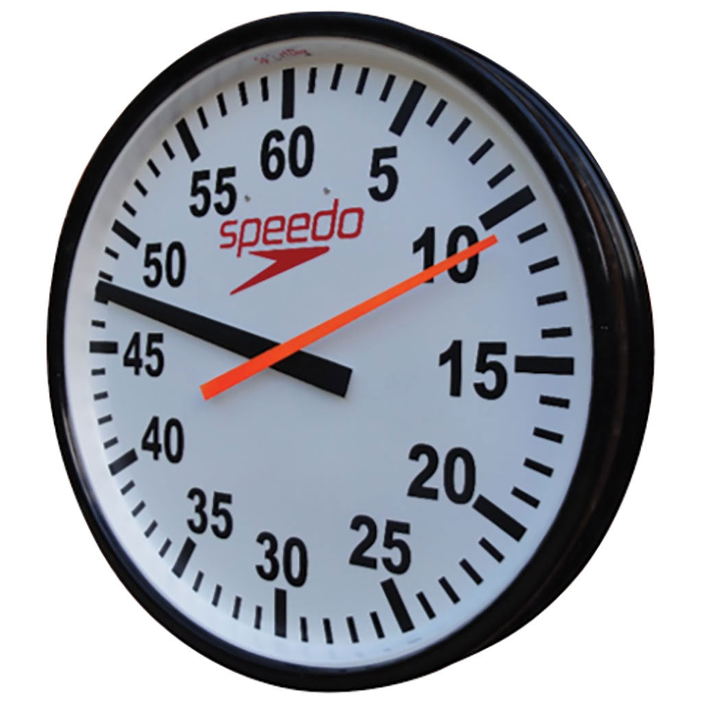 SPEEDO EXTERNAL TRAINING CLOCK 920MM, BATTERY POWERED