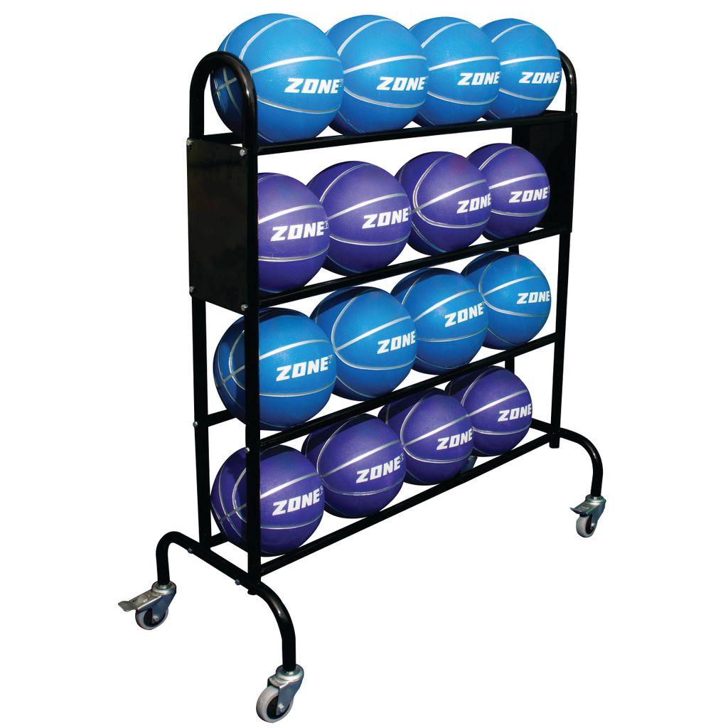 BASKET BALL TROLLEY 16 BALL CAPACITY