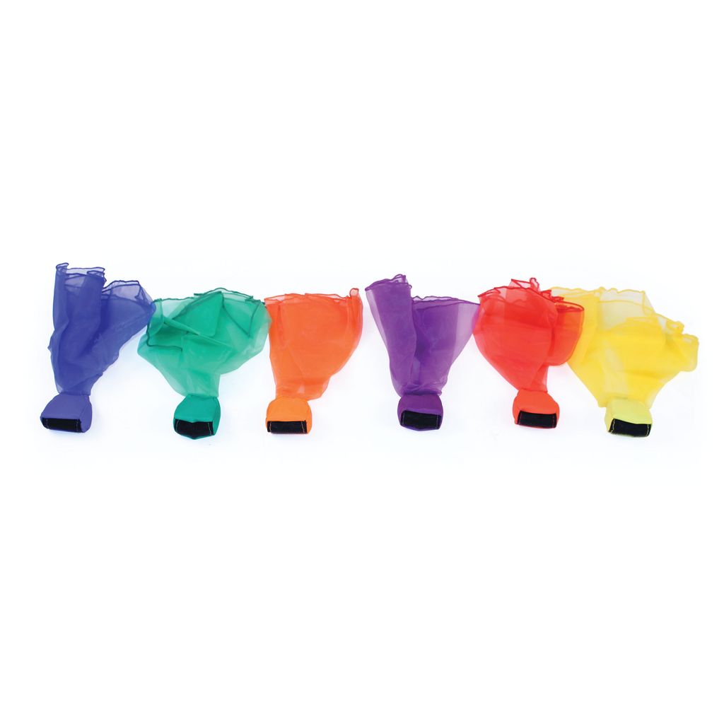 HOOK AND LOOP BEAN BAG SCARF SET OF 6