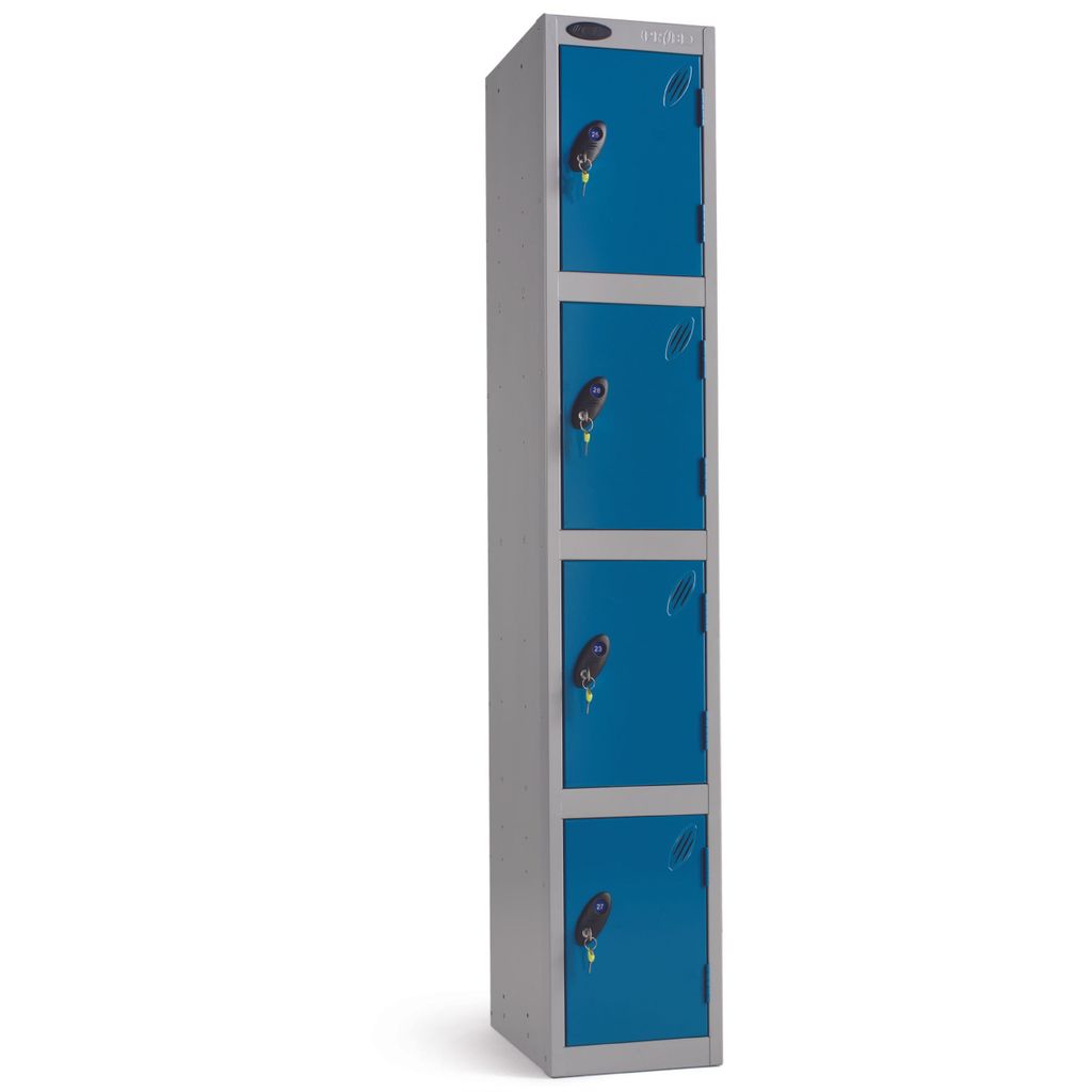 PROBE LOCKER WITH FLAT TOP 178 H X 30.5 W X 45CM D 4 DOOR