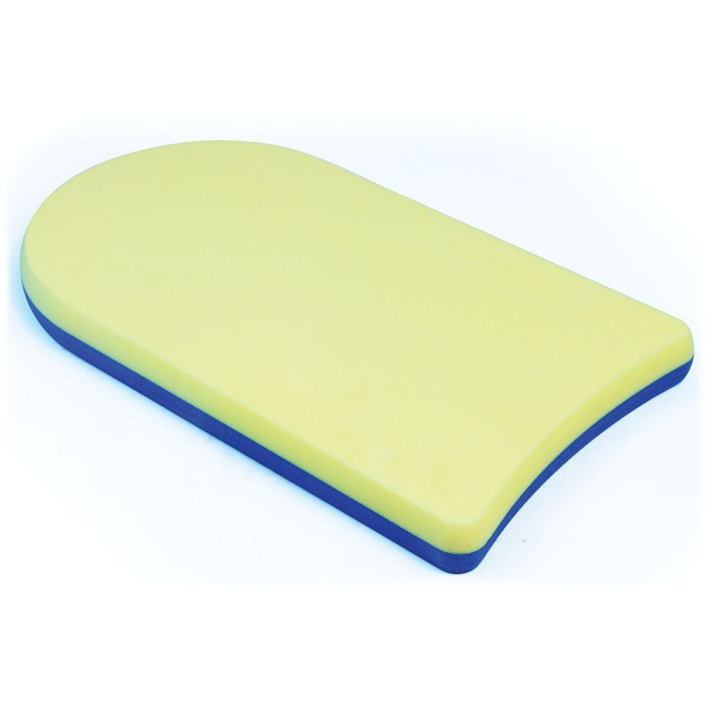 CLUB SWIMMING KICKBOARD BLUE-YELLOW 480MM X 285MM X 38MM