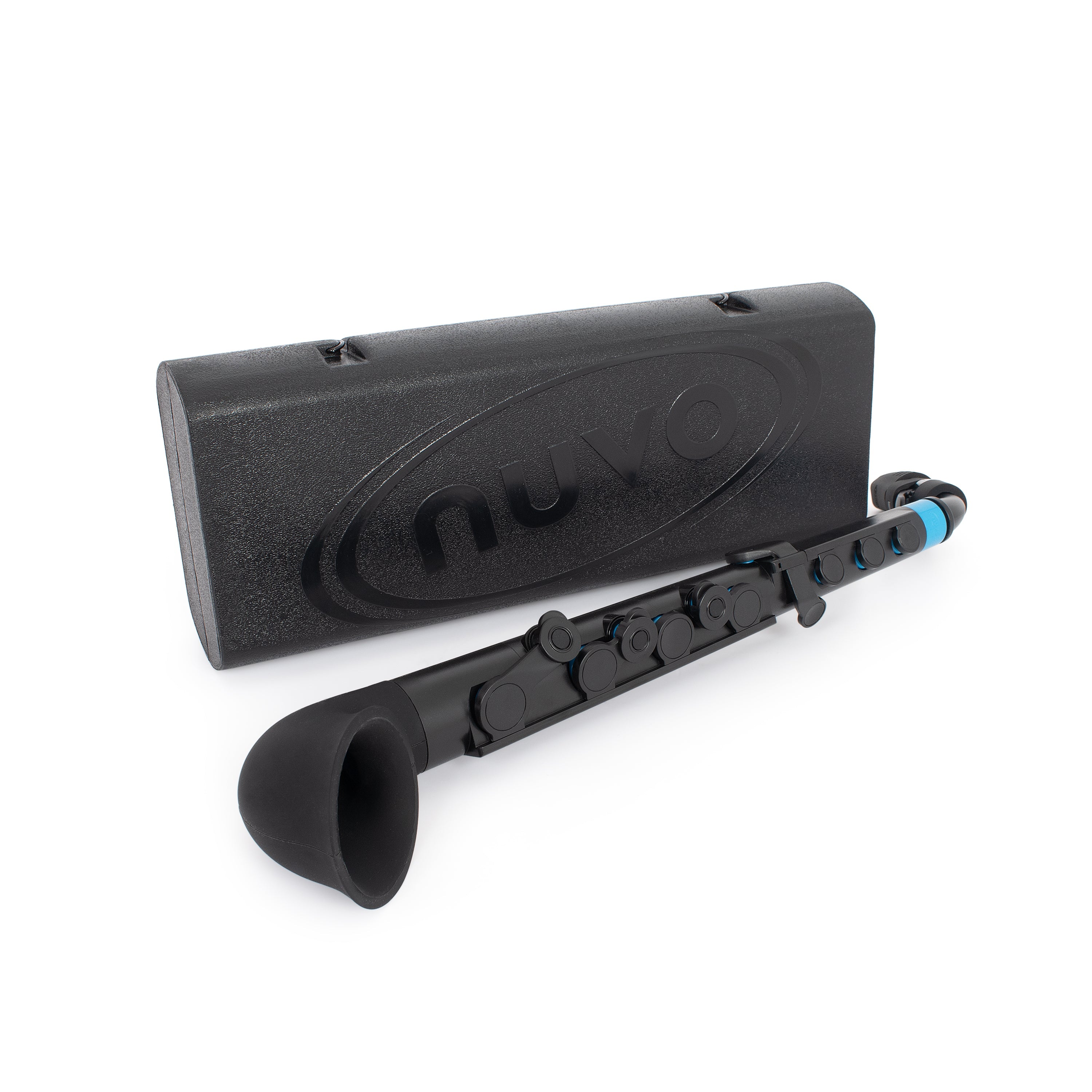 Nuvo N520J jSax supplied with case - Black with blue trim