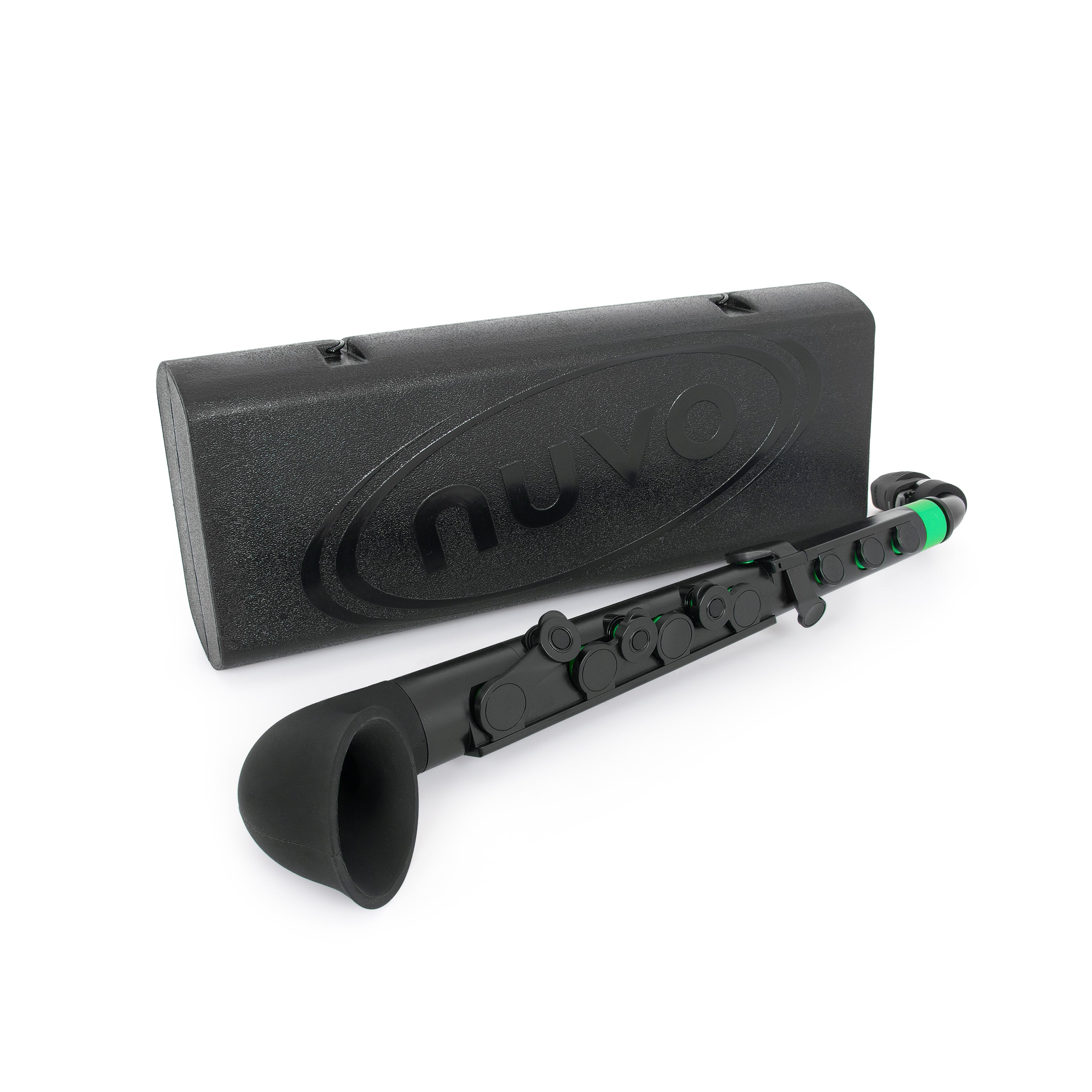 Nuvo N520J jSax supplied with case - Black with green trim