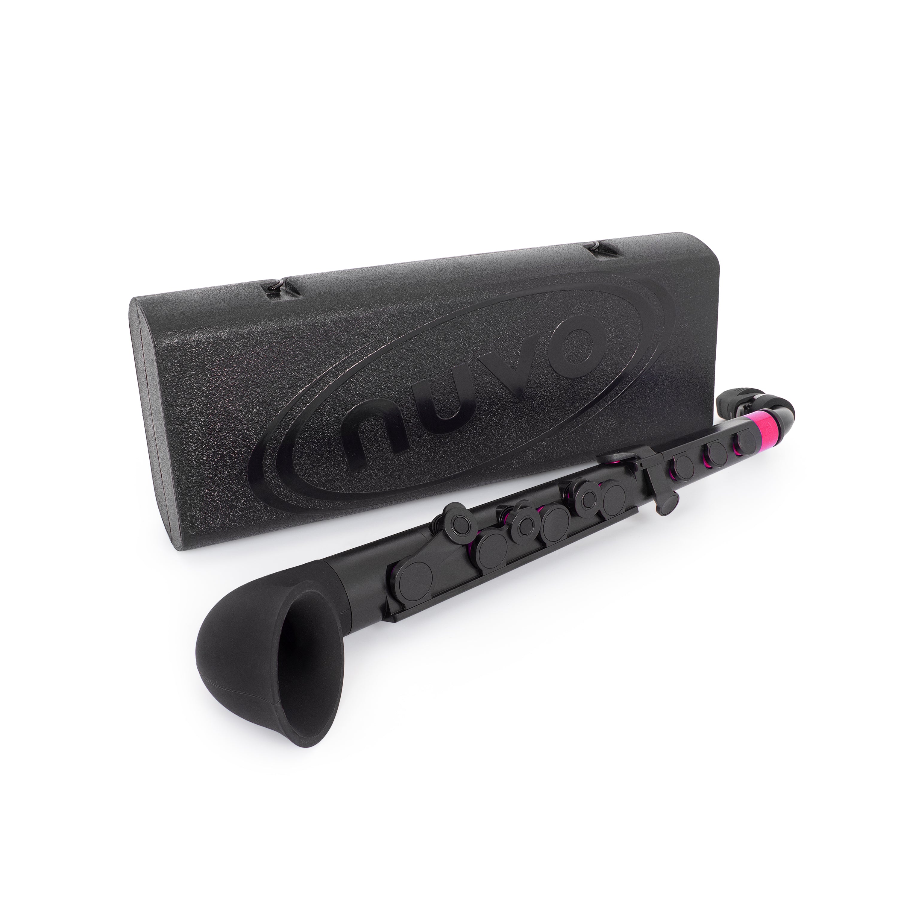 Nuvo N520J jSax supplied with case - Black with pink trim