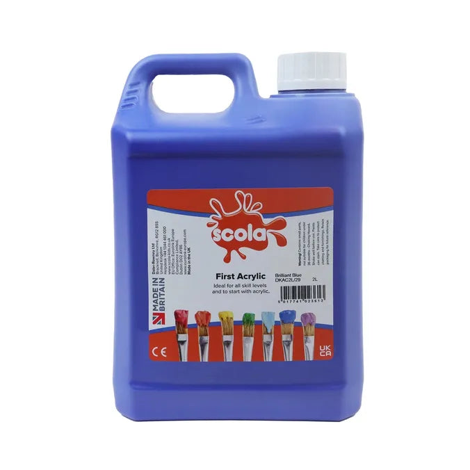 SCO ACRYLIC 2LT BRILLIANT BLUE