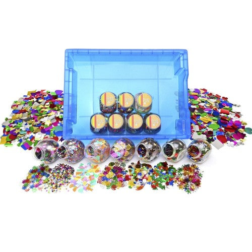 SCO SEQUINS COLLAGE TRAY 18X 10G -Min Qty 6