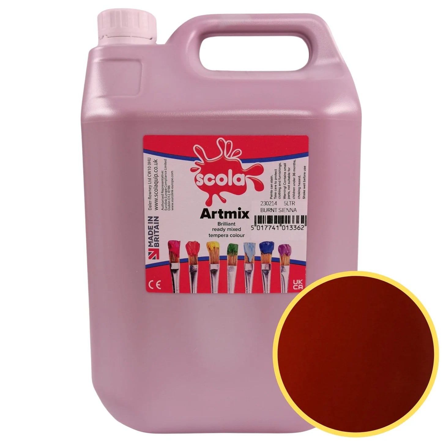 SCO READYMIX 5L BURNT SIENNA