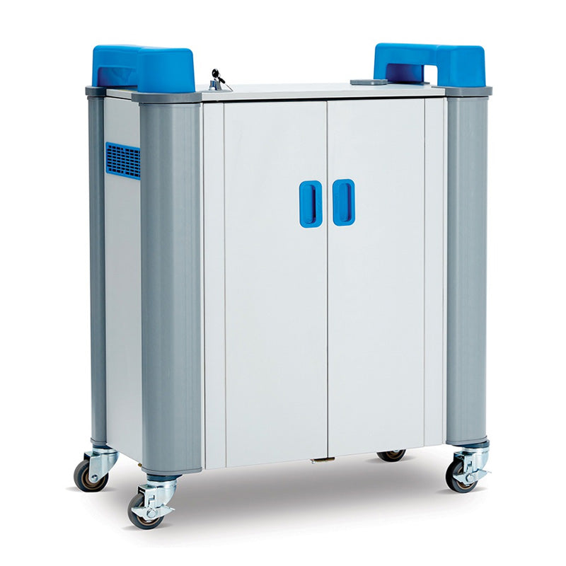 TabCabby 32 lockable mobile charging trolley for tablets