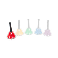 Percussion Plus PP276 combi hand bell individual accidental note - C#65 light red