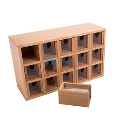 Wooden Container for Lables (Large)