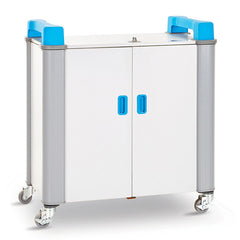 UniCabby mobile horizontal AC charging cabinet – 32 devices