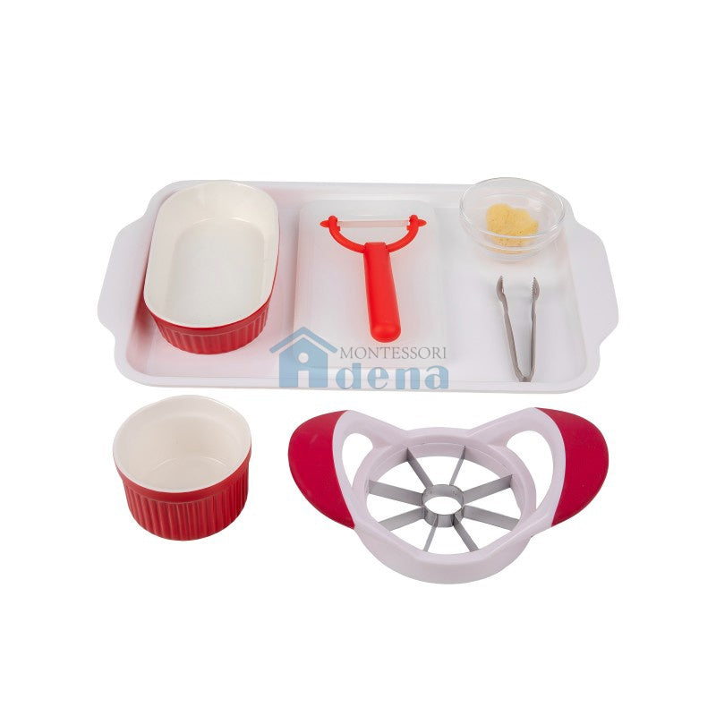 Cutting Fruit: Apple