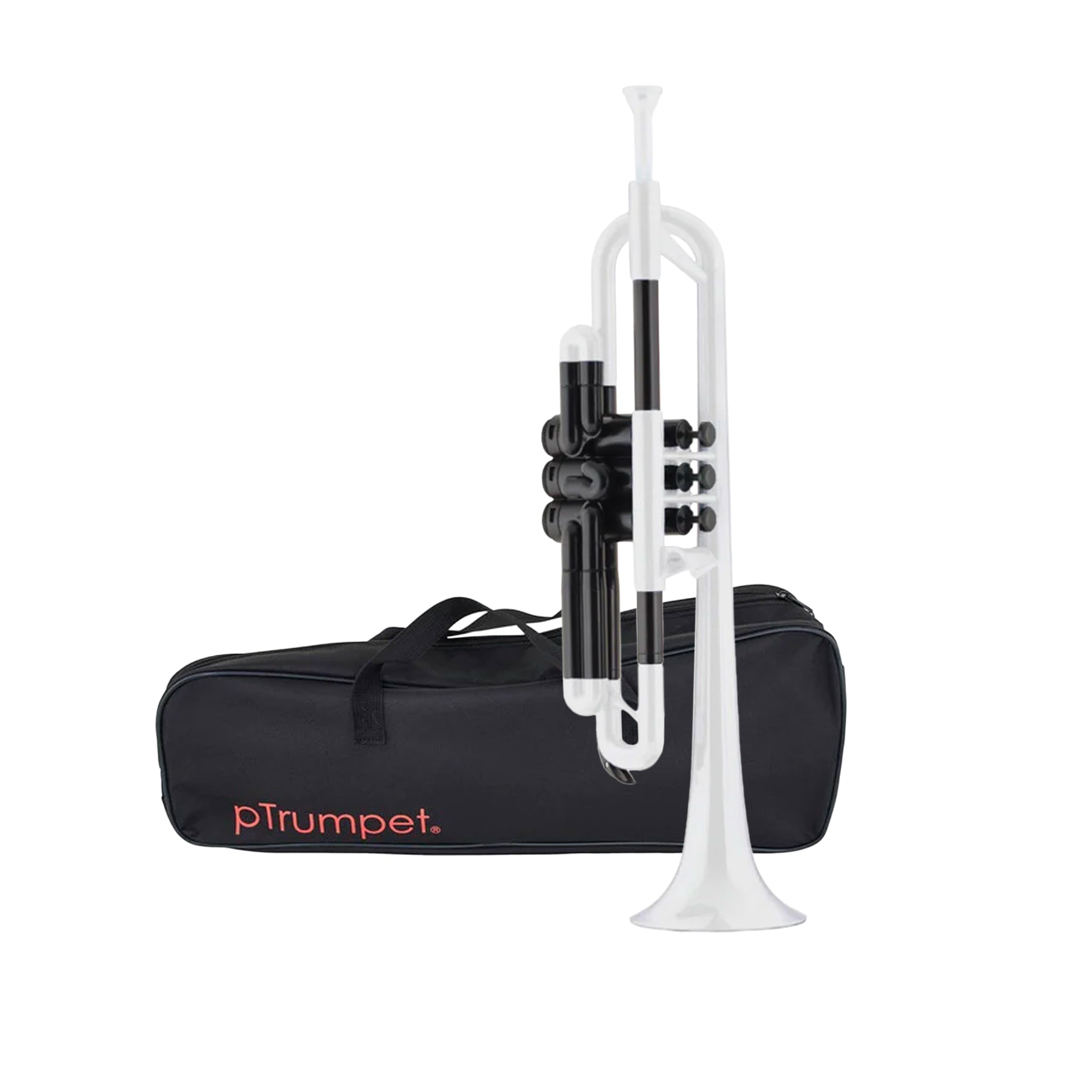 pTrumpet plastic Bb trumpet outfit – White