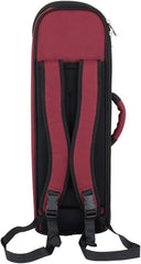Tom & Will trumpet gig bag – Burgundy with grey interior