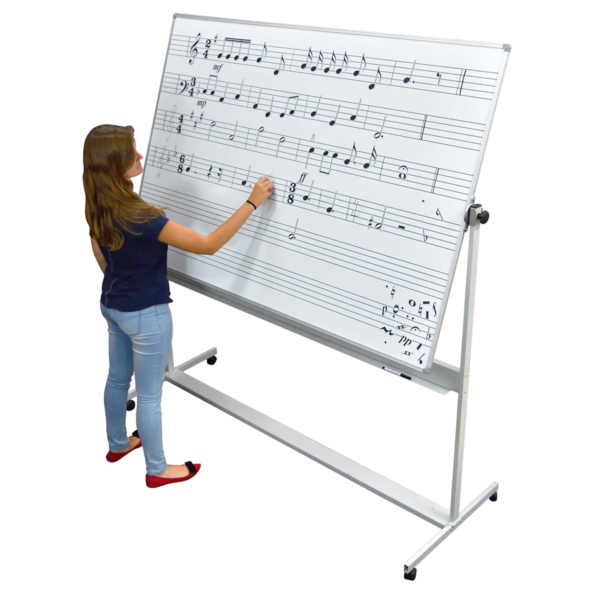 Magnetic symbols 1 - rests, accidentals and time signatures