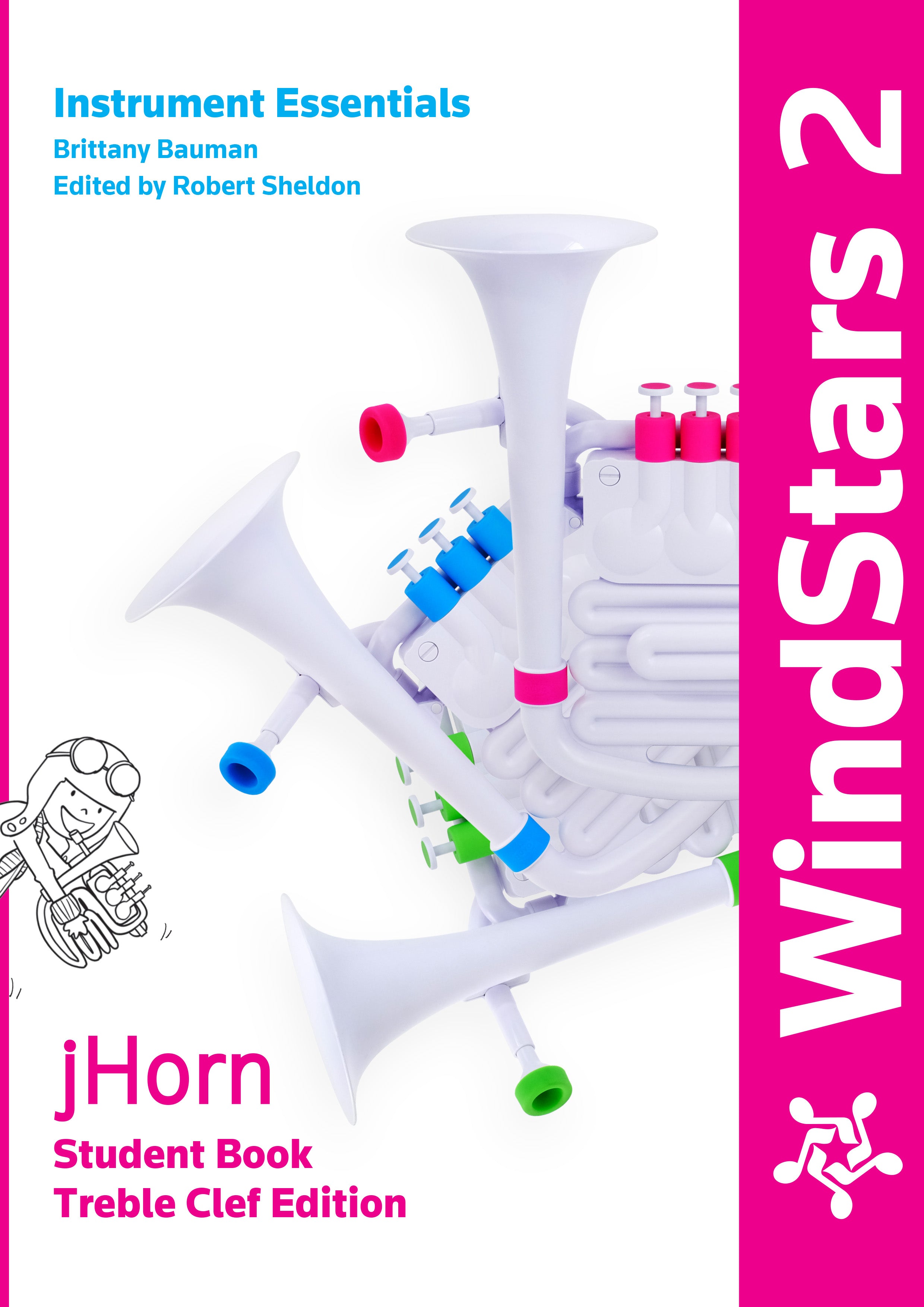 Nuvo WindStars 2 Student Book – jHorn Treble Clef Edition