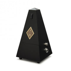 Wittner traditional wooden metronome, with bell – Black satin