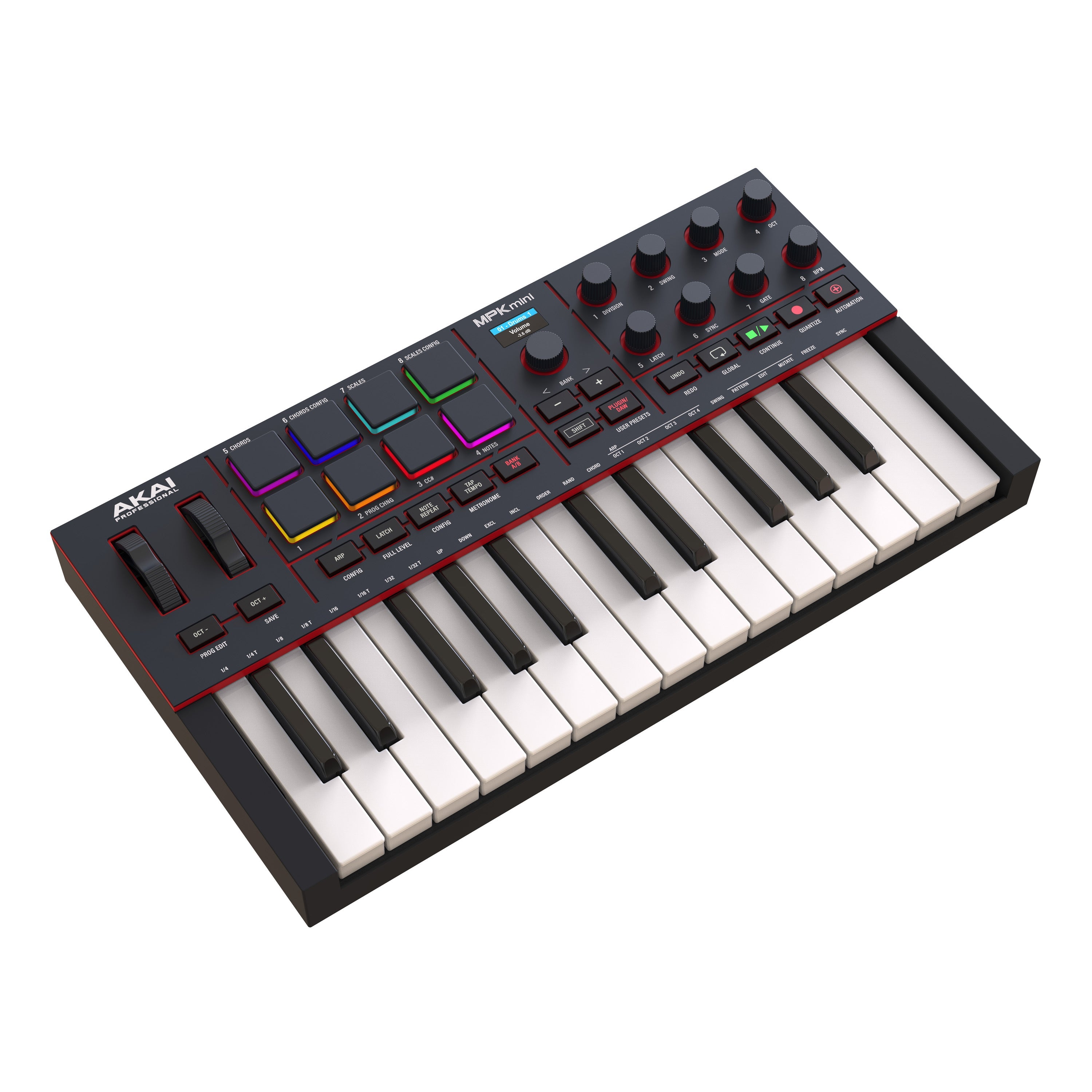 Akai MPK Mini IV MIDI keyboard controller – Black