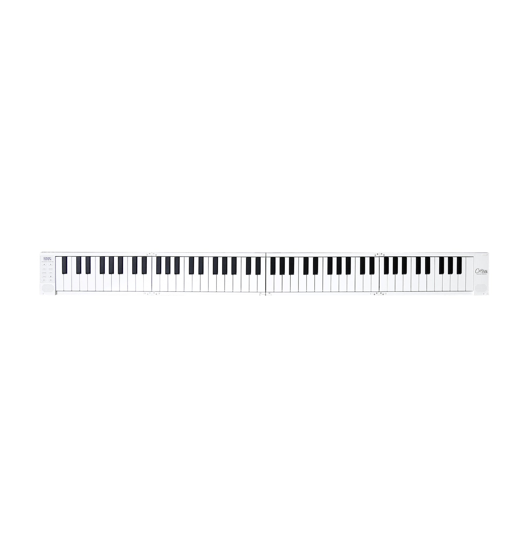 Carry-On 88-key touch sensitive folding portable piano – White
