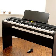 Korg XE20 digital ensemble piano – Black (including stand and pedal unit)