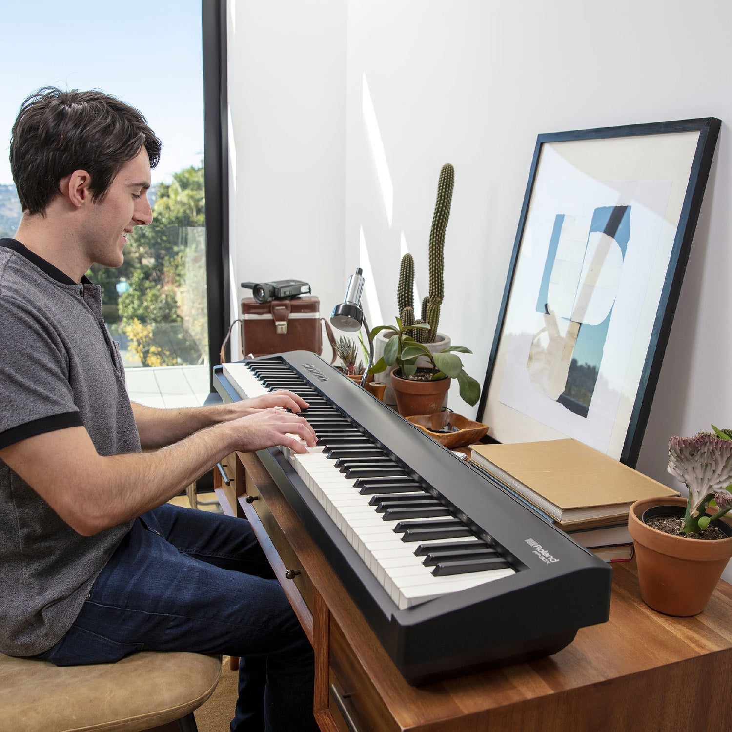 Roland FP-30X portable digital piano – Black