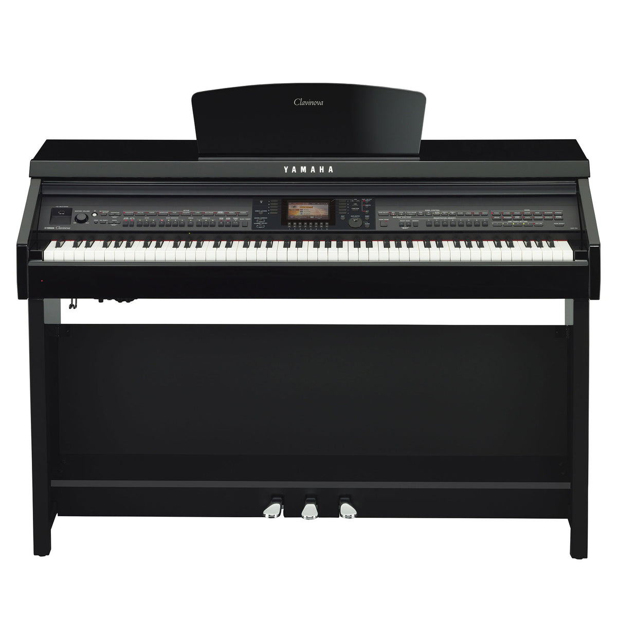 Yamaha Clavinova CVP701 digital piano – Polished ebony