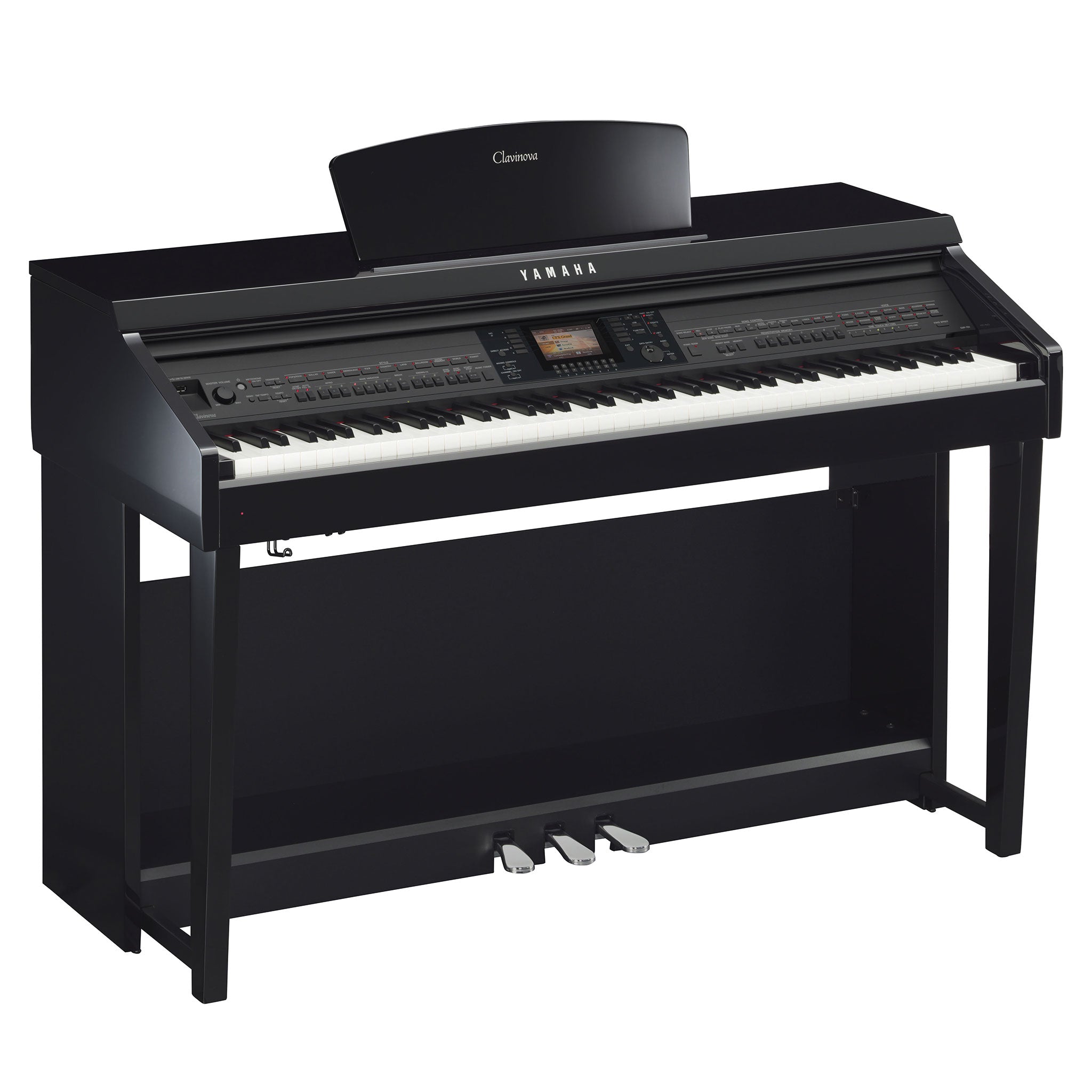 Yamaha Clavinova CVP701 digital piano – Polished ebony