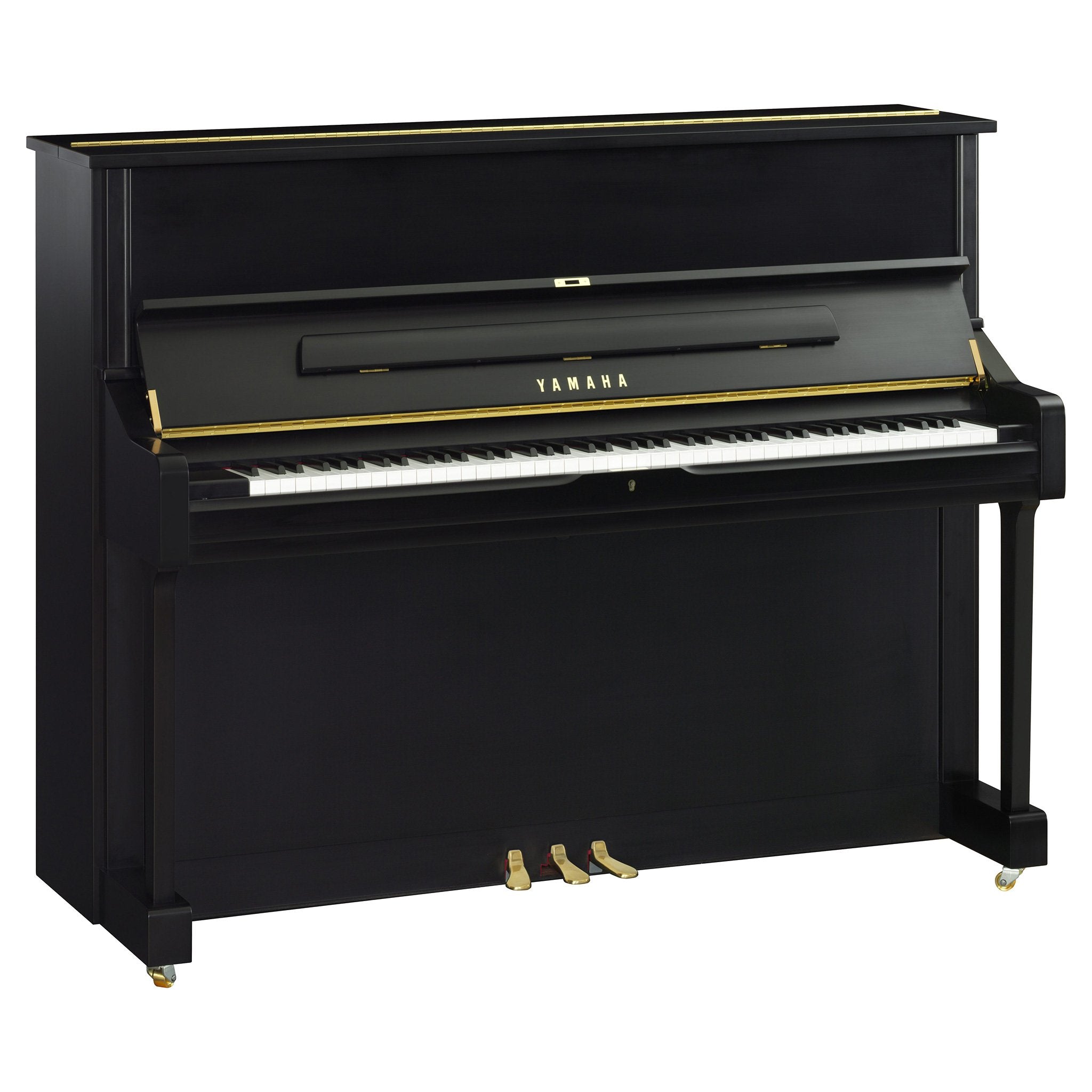 Yamaha U1 upright piano – Satin Ebony