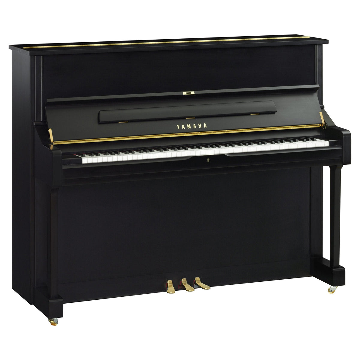 Yamaha U1 upright piano – Satin Ebony