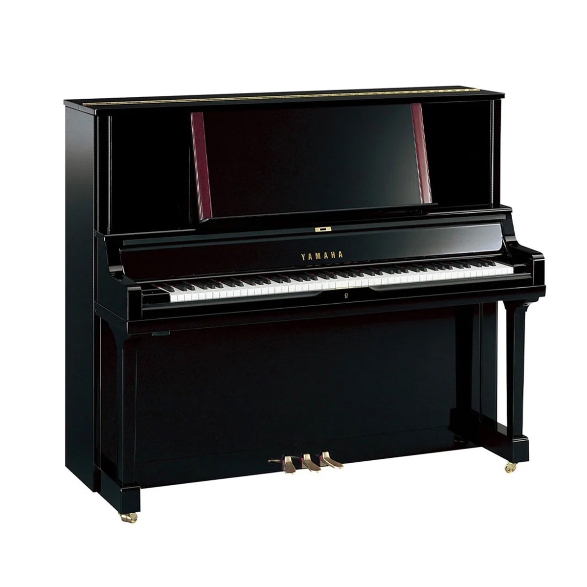 Yamaha YUS5 upright piano – Polished Ebony