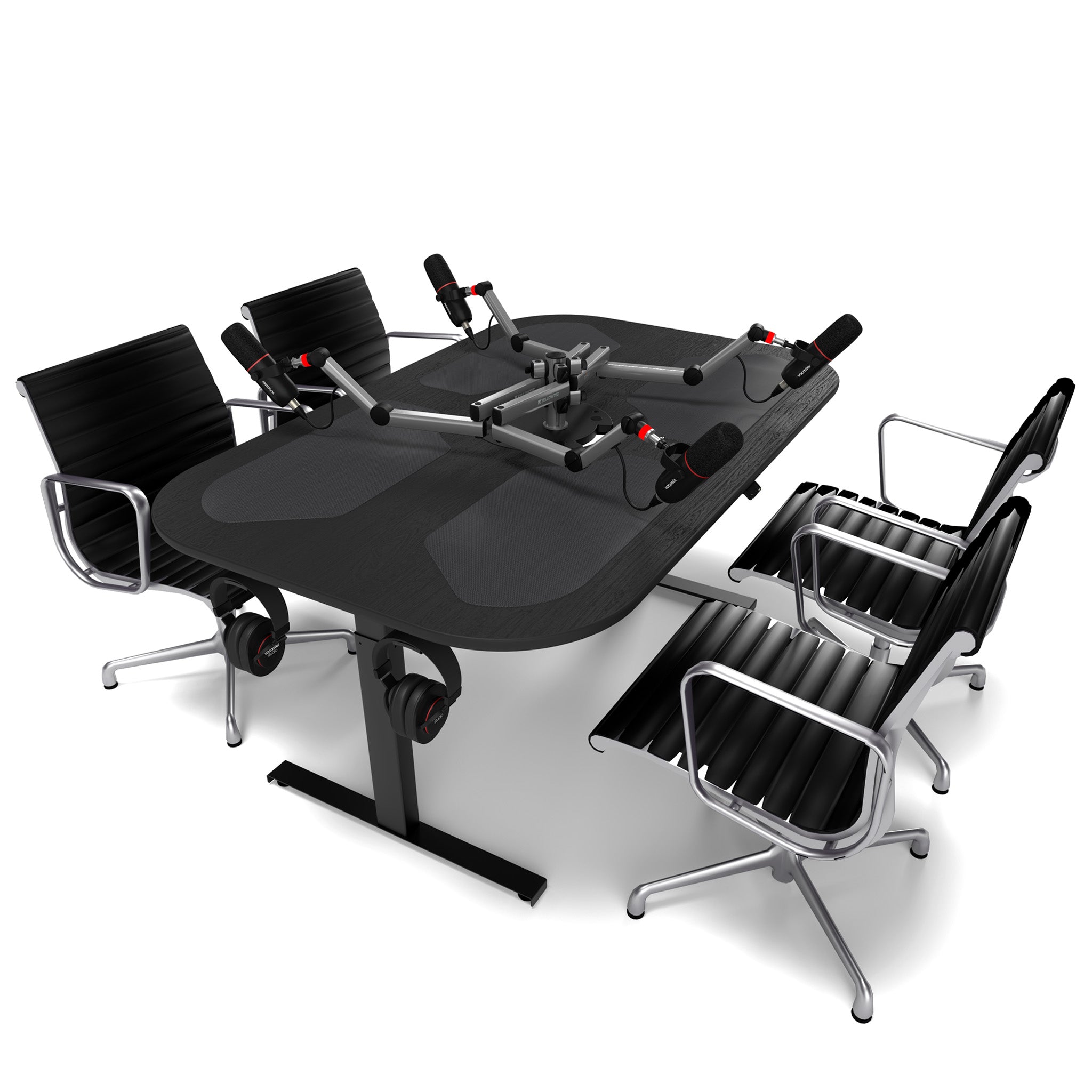 AKA Design ProCast C4 sit-stand studio desk – Black