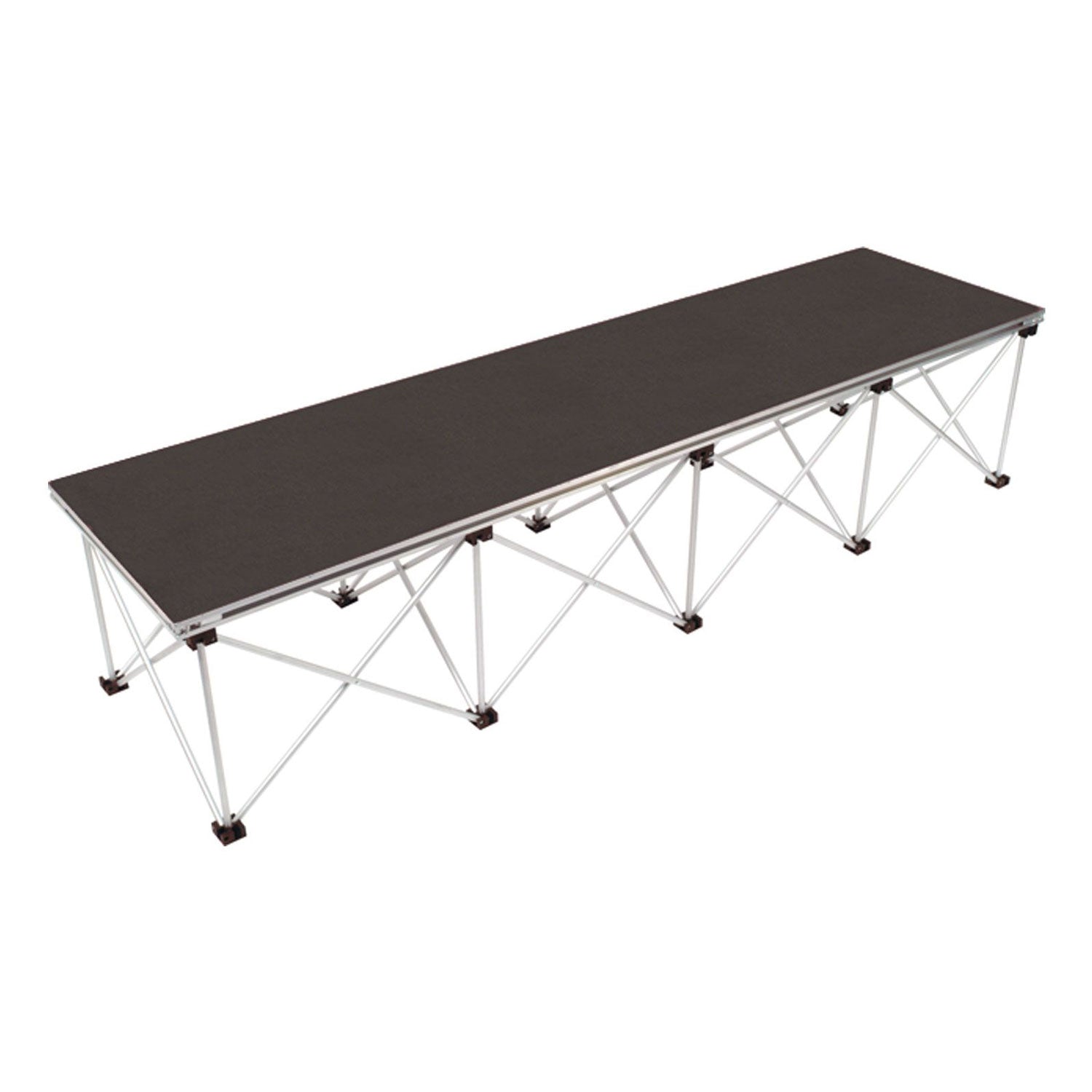 Gopak Ultralight carpeted deck & riser 2m x 0.52m staging system – 150mm