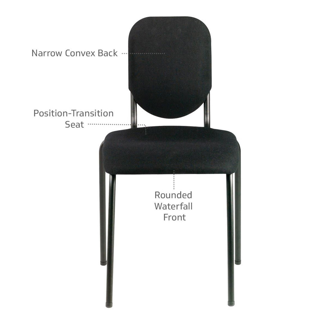 Wenger Nota Premier chair in black – 20.5"