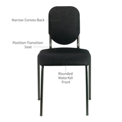 Wenger Nota Premier chair in black – 20.5"