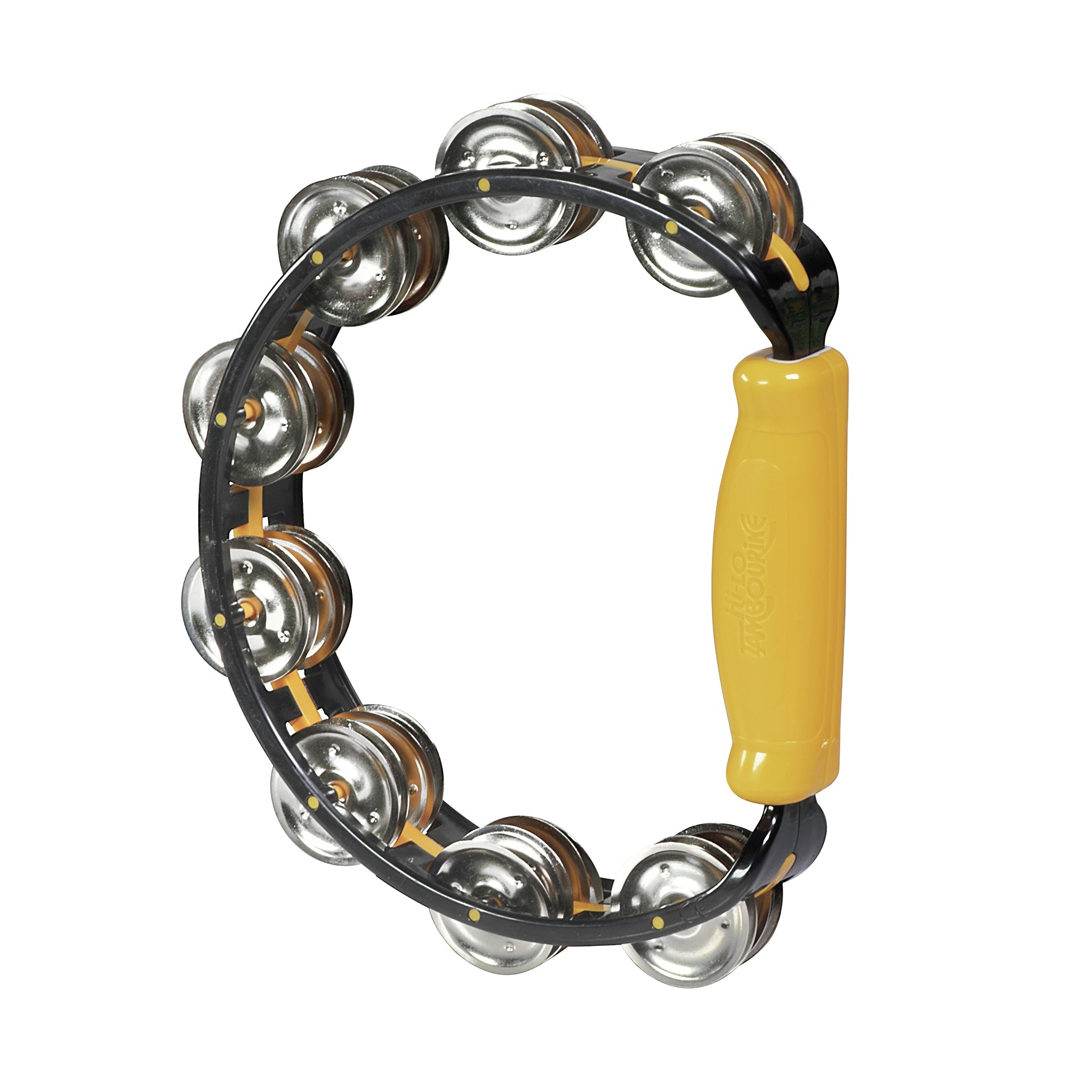 Halilit Hi-Lo range tambourine – Yellow