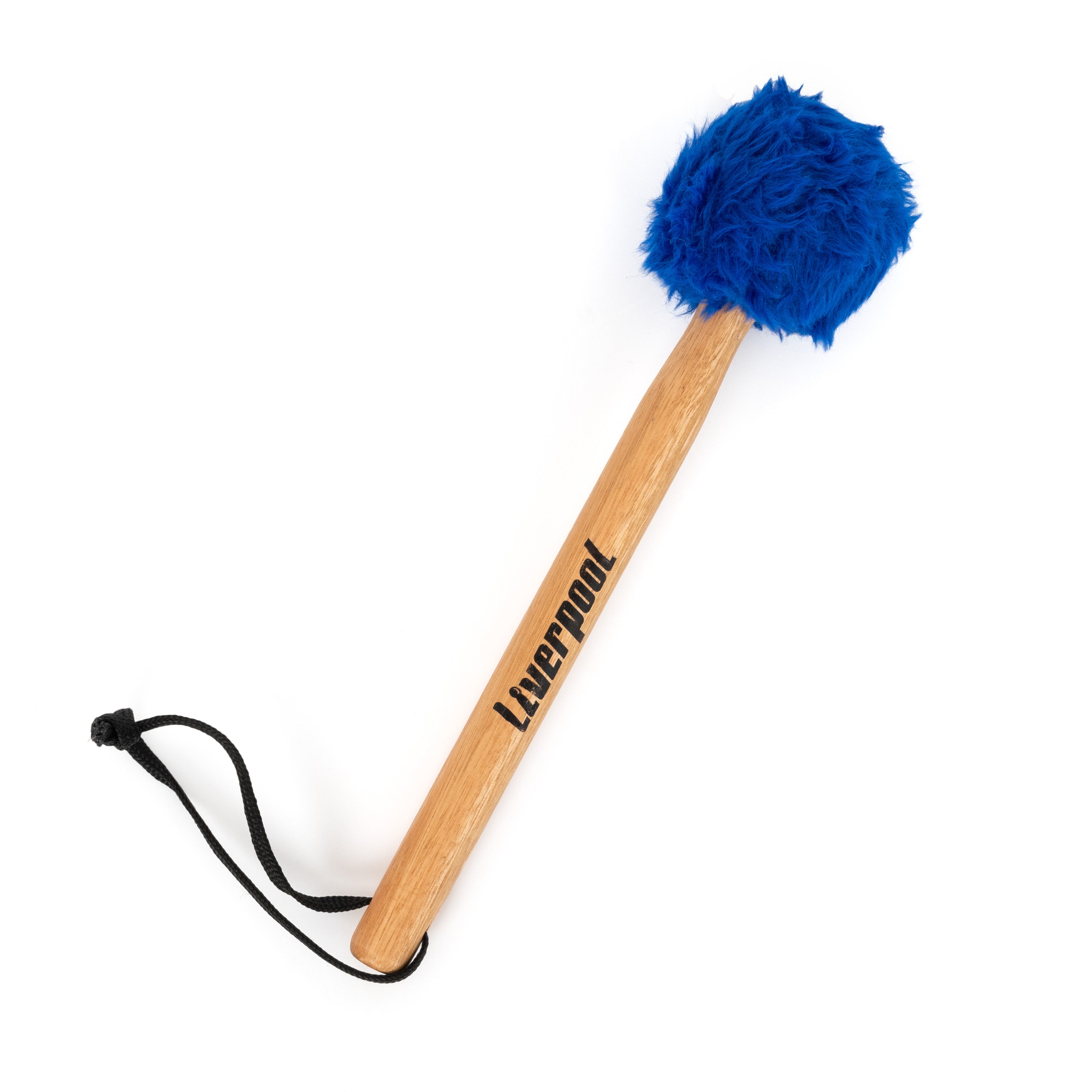 Liverpool wooden bass drum beater – Blue