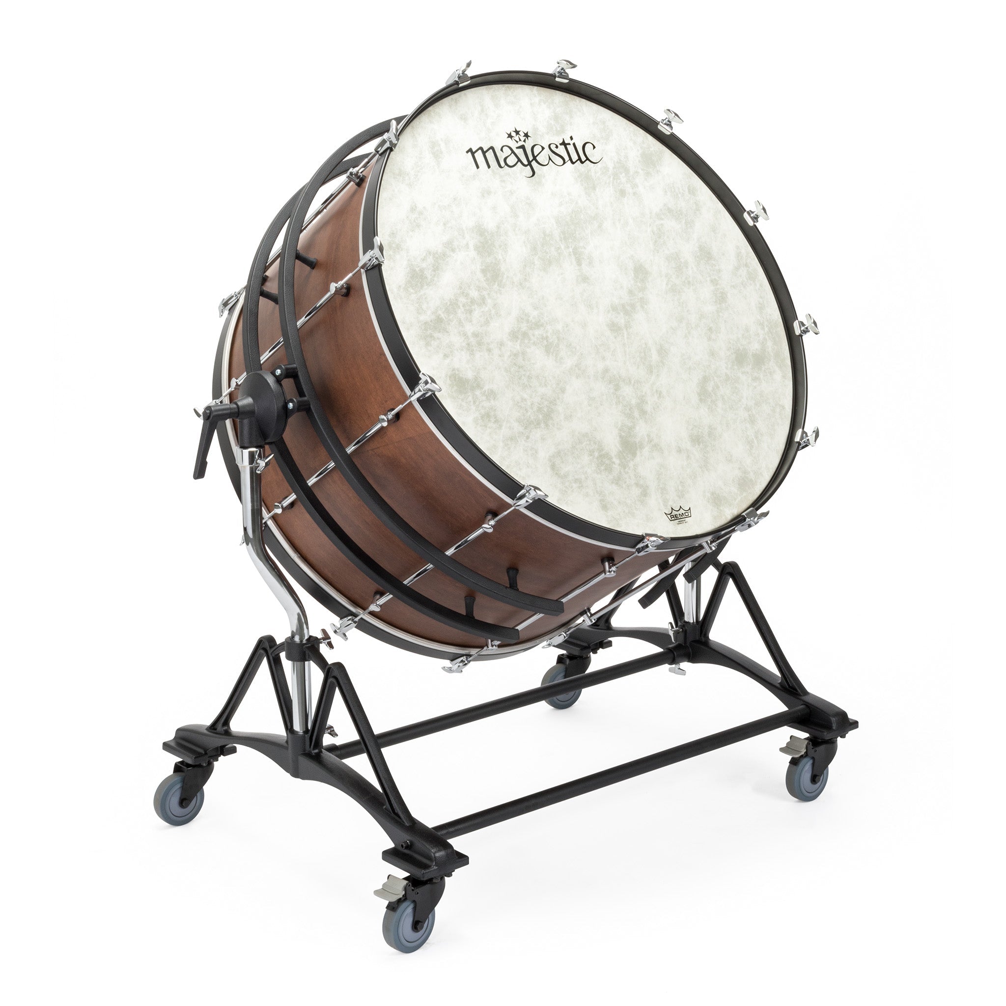Majestic Prophonic concert bass drum with stand – 40"x22"