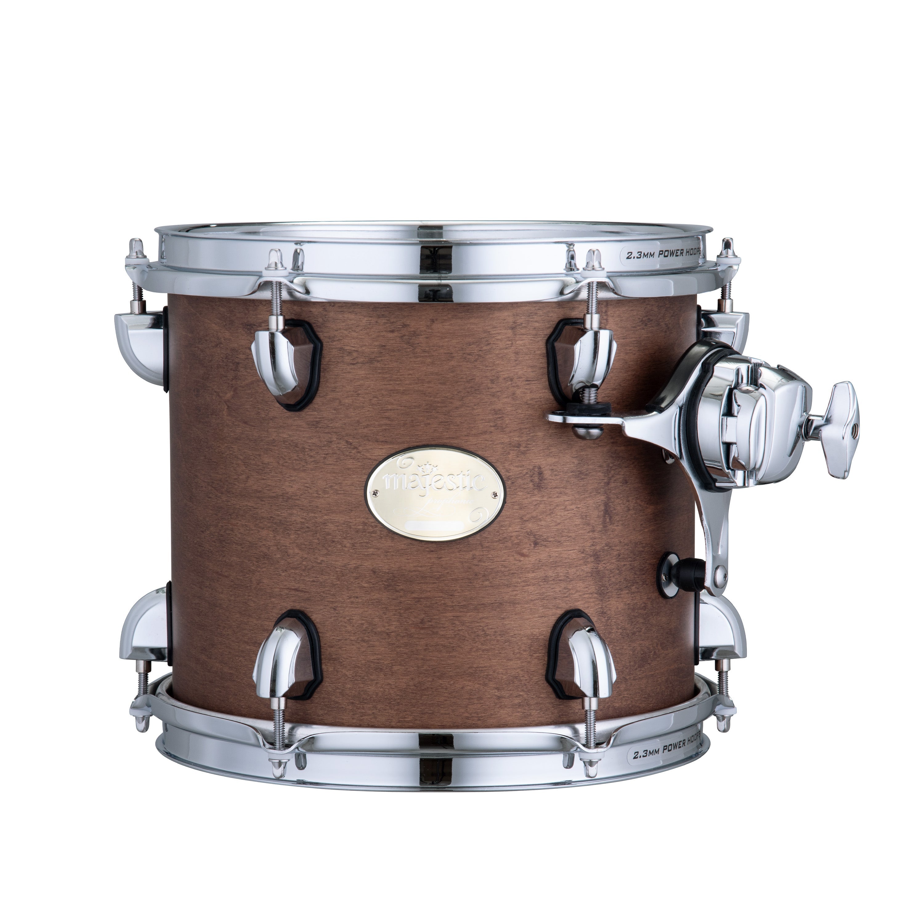 Majestic Prophonic double headed concert tom, dark coffee – 8"x8"