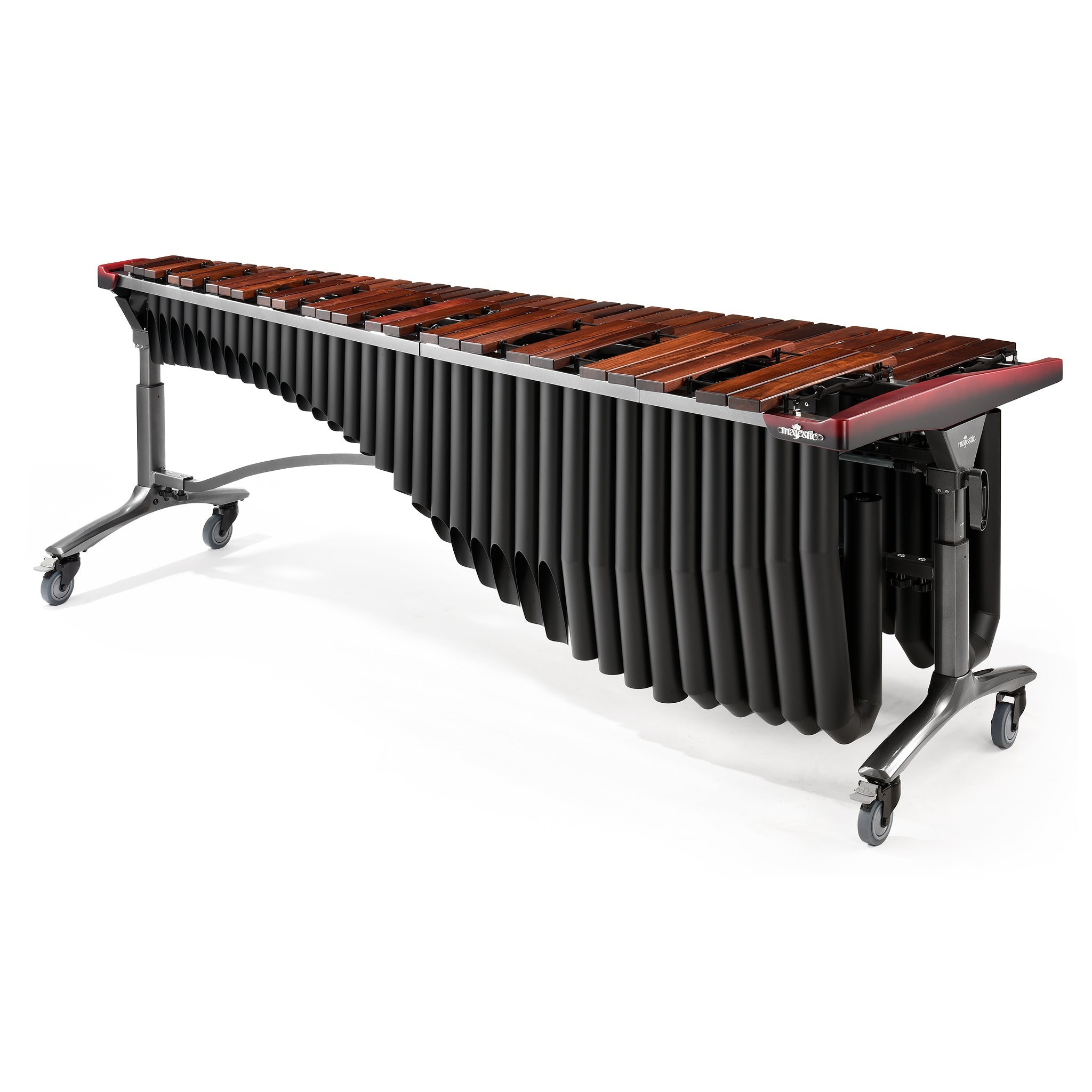 Majestic Reflection 5 octave rosewood bar marimba – Black resonators