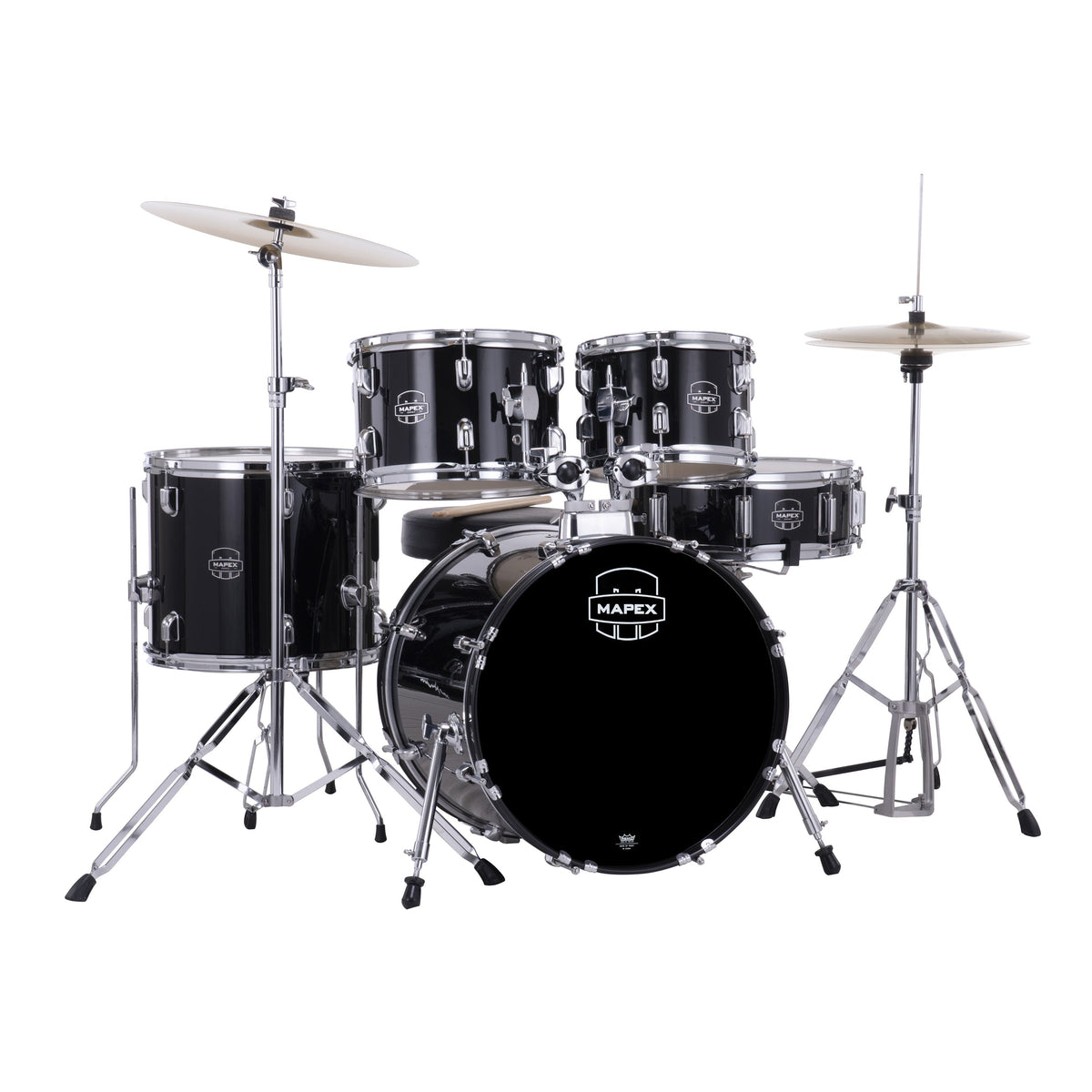 Mapex Comet 18" bebop 5-piece drum kit – Dark Black