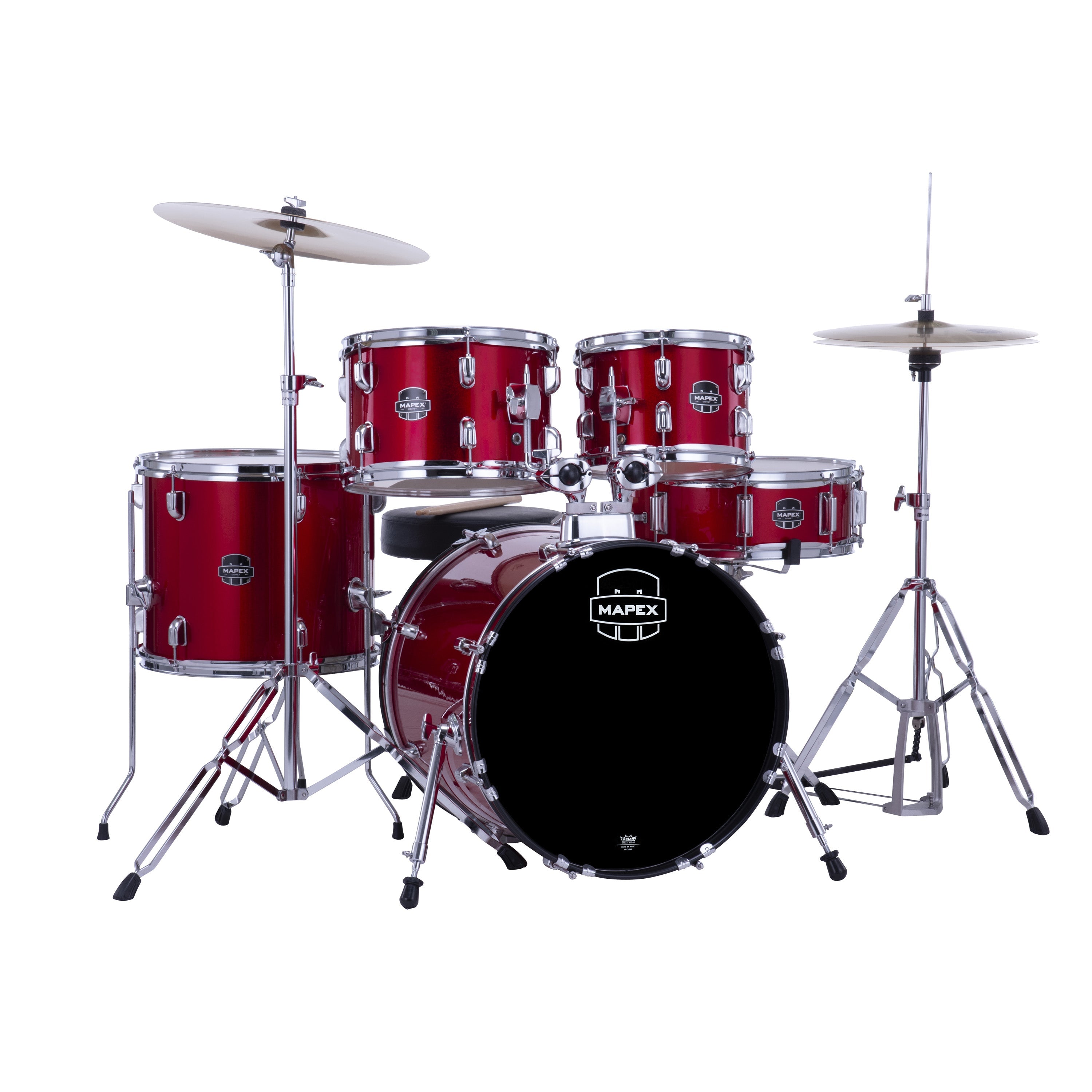 Mapex Comet 18" bebop 5-piece drum kit – Infra Red