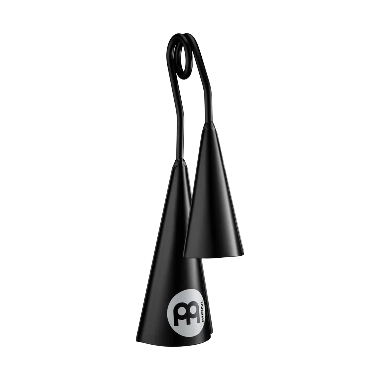 Meinl small agogo bell with flexible connection - Black powder coating