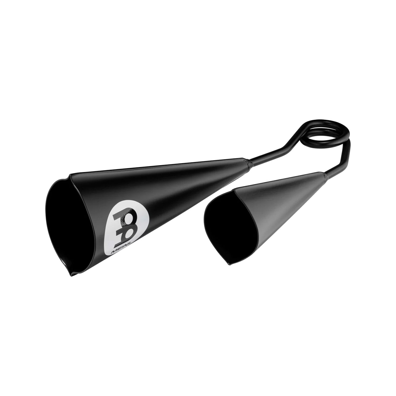 Meinl small agogo bell with flexible connection - Black powder coating