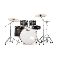 Pearl Decade 22" rock 5-piece drum kit – Black burst