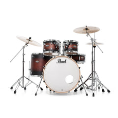 Pearl Decade 22" rock 5-piece drum kit – Brown burst