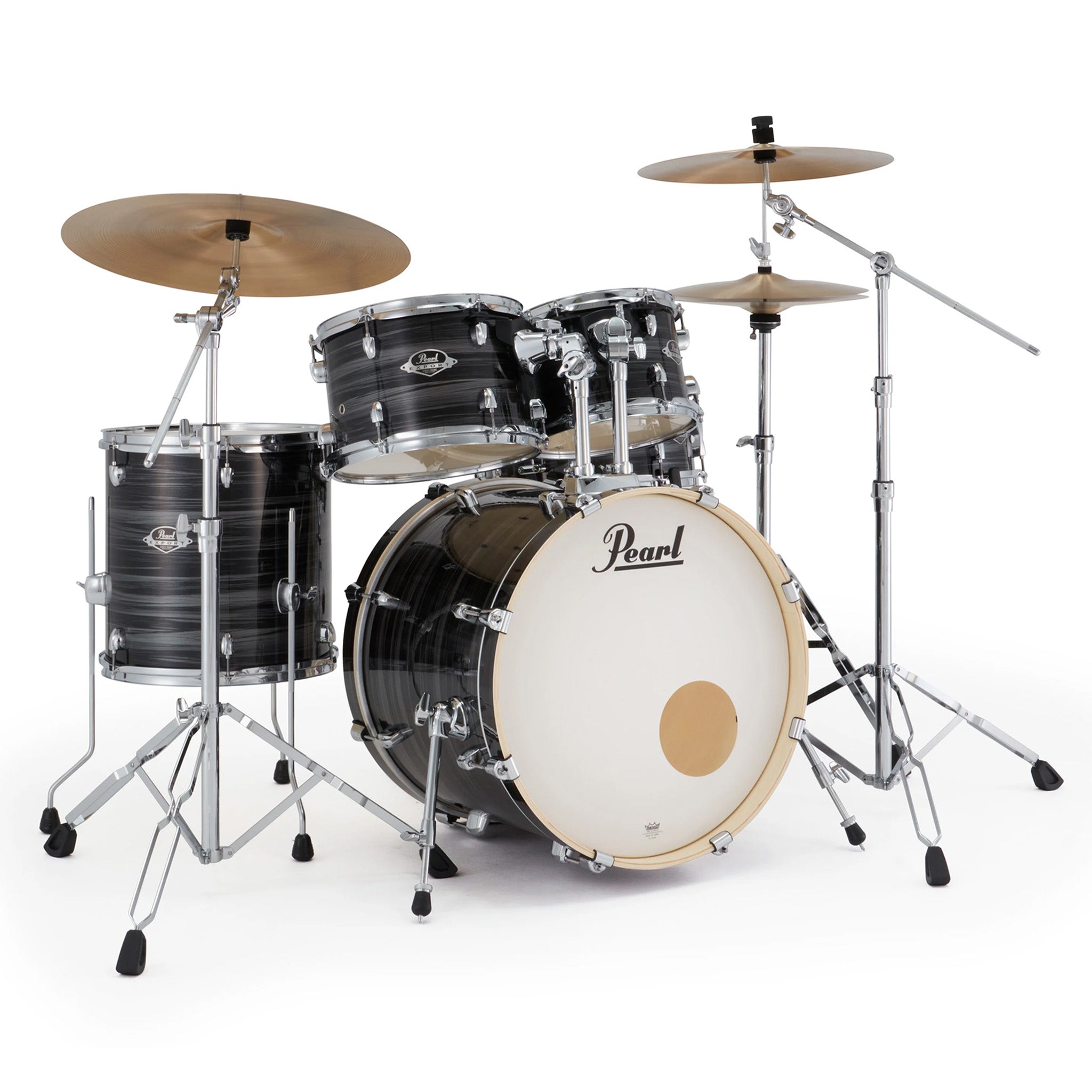Pearl Export EXX725N 22" rock 5-piece drum kit – Graphite Silver Twist