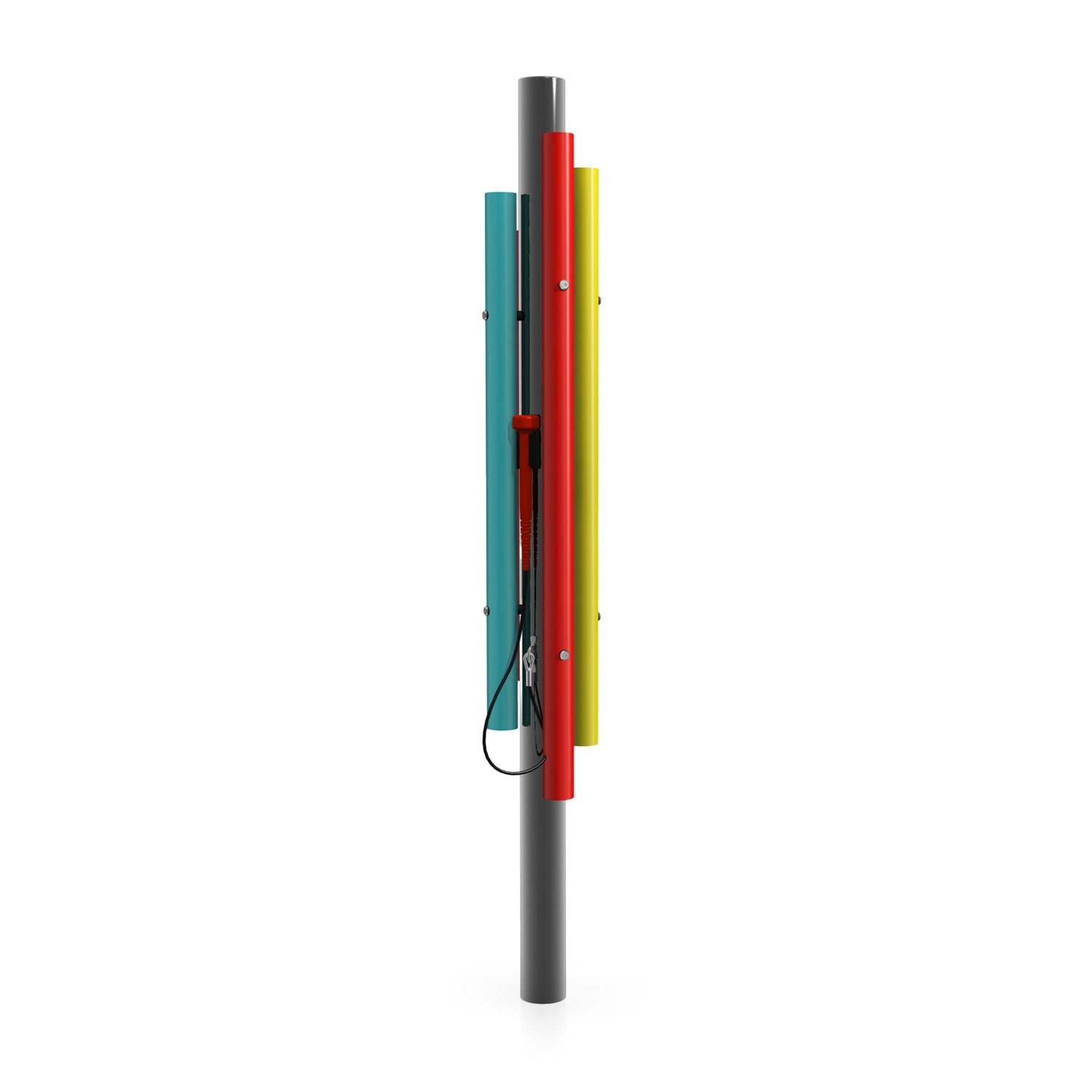 Percussion Play Calypso chime quatro post – Ground install