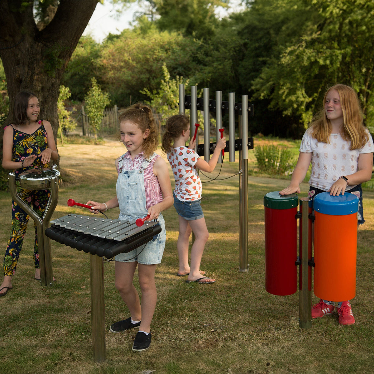 Percussion Play soprano quartet ensemble – Ground install